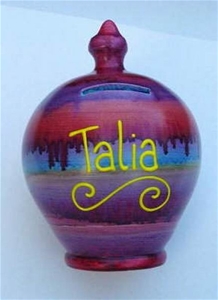Personalised Terramundi Money Pot